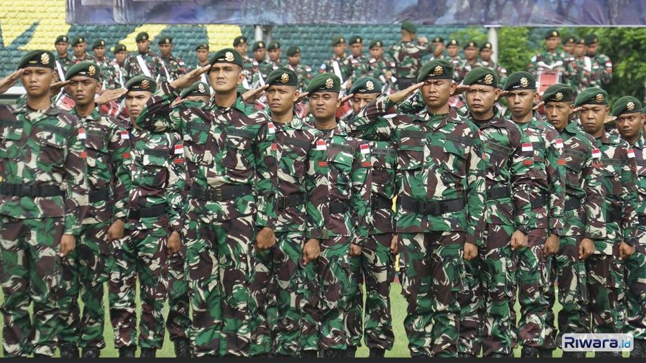 Ilustrasi prajurit TNI AD